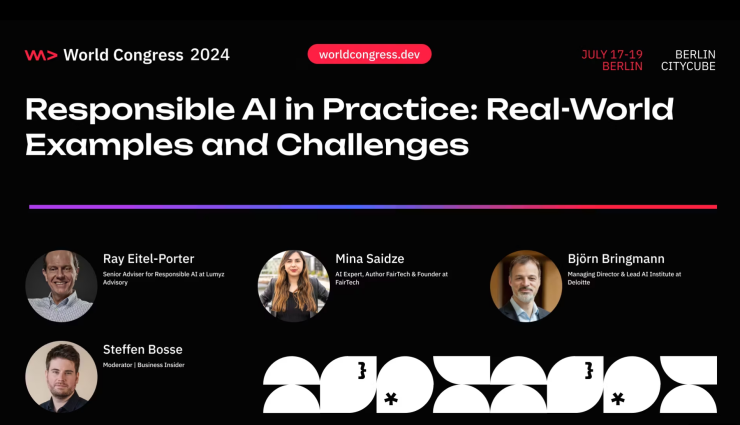 Responsible AI in Practice: Real-World Examples and Challenges – WeAreDevelopers Annual Global Conference |